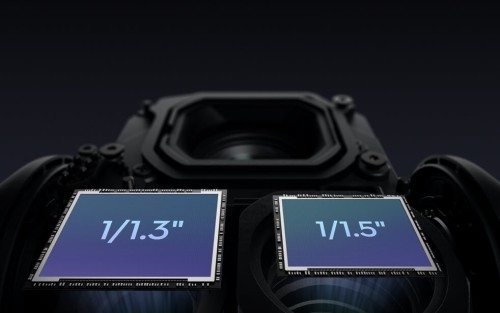 1/1.3″ & 1/1.5″ Large CMOS Dual Tele Cameras