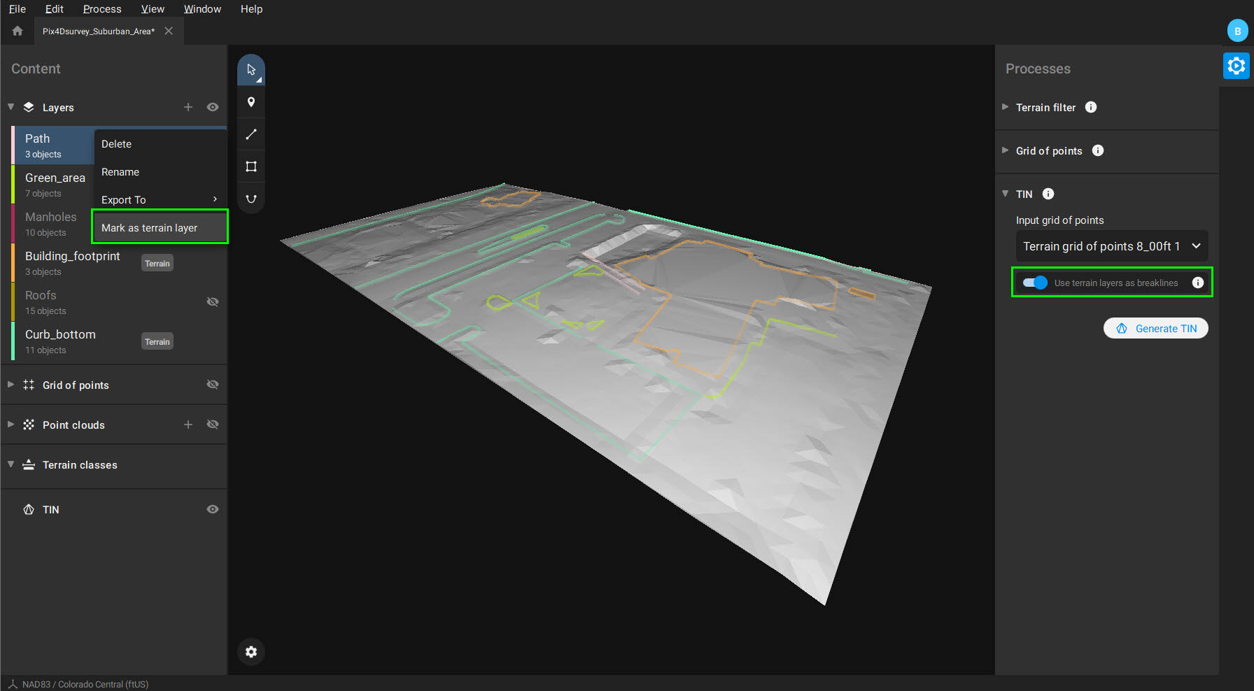 Terrain Following